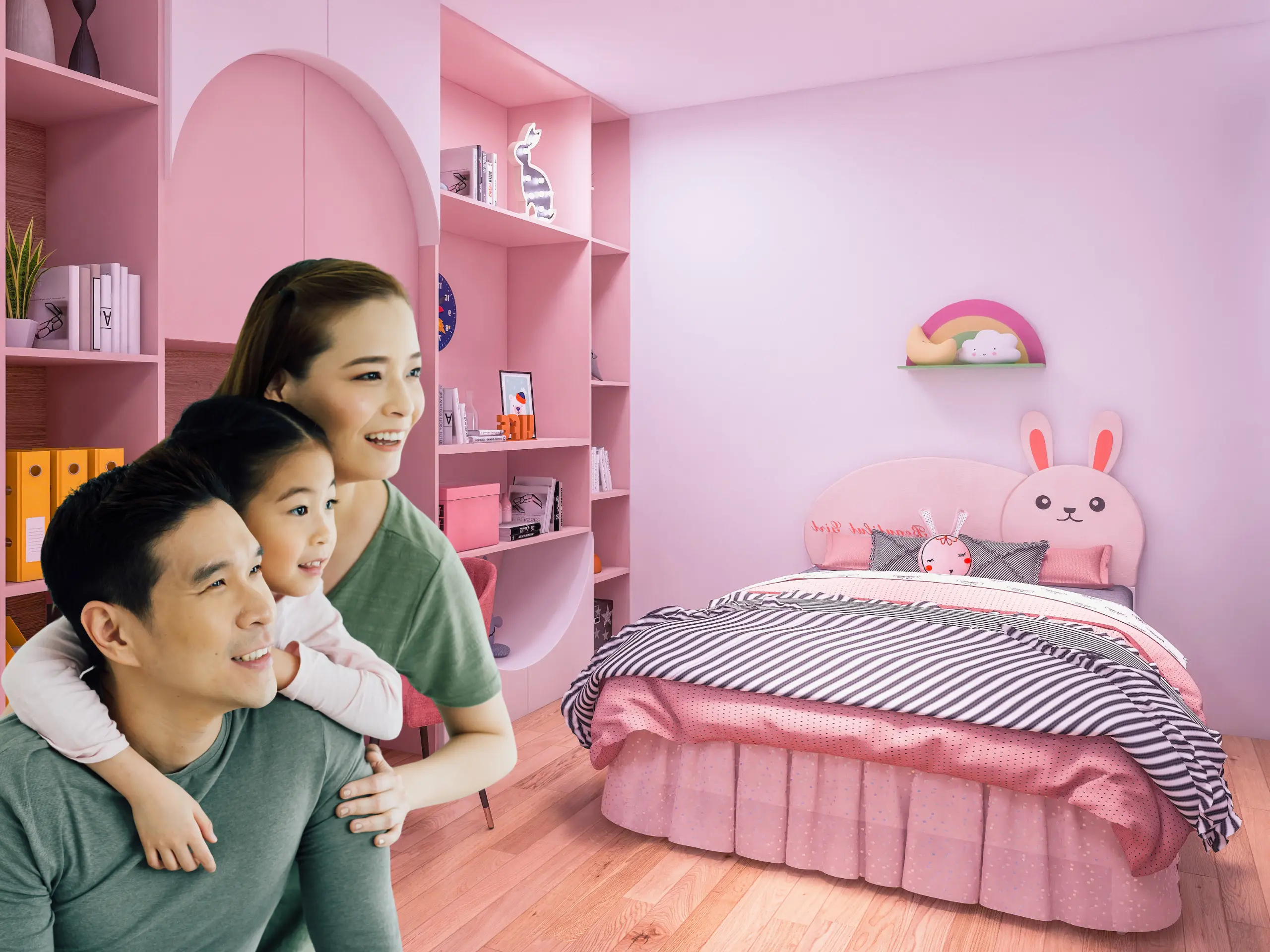 10 Inspirasi Desain Kamar Tidur Anak Perempuan yang Cantik