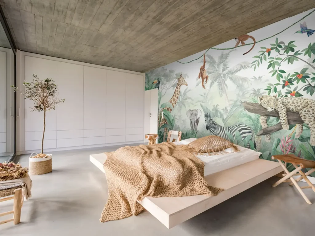 Artistic Statement Wall dengan Instalasi Custom