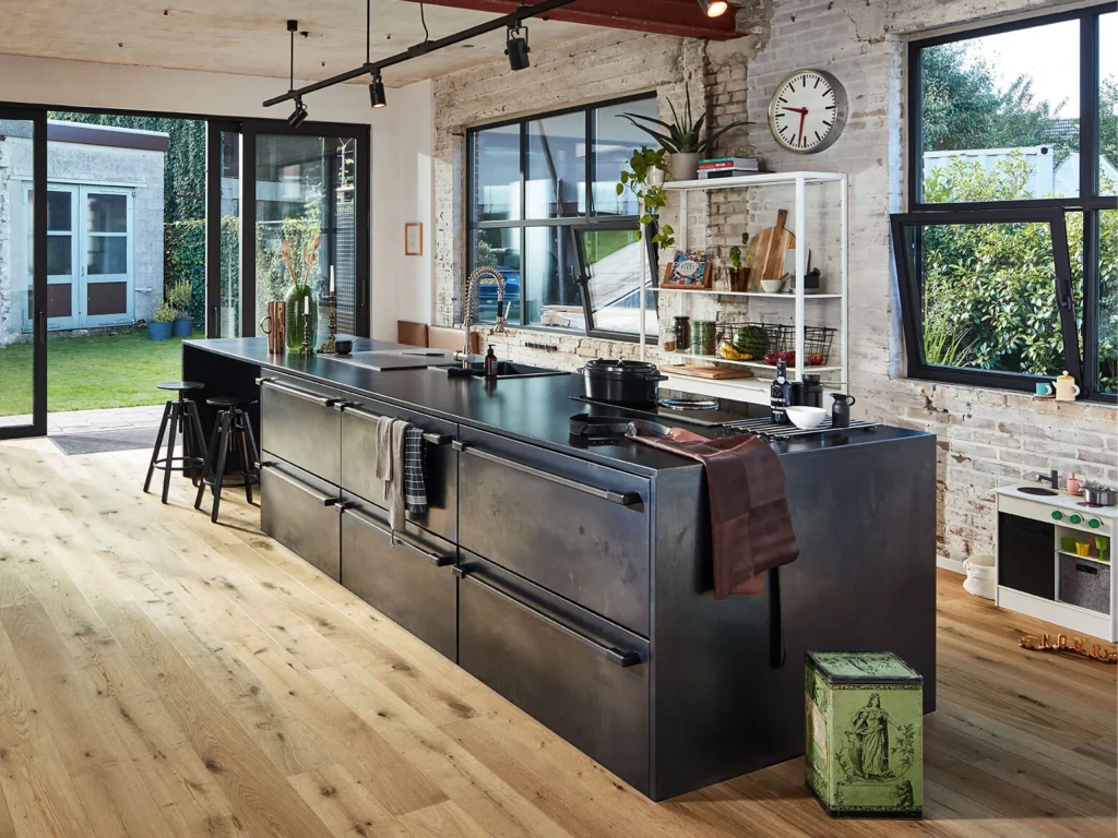 Dapur Industrial Modern