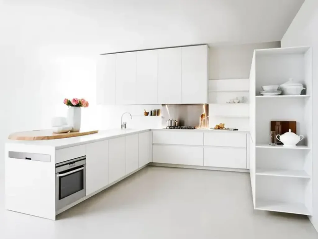 Dapur Minimalis Serba Putih
