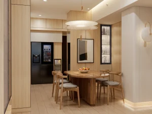 Desain Apartemen Sky House Ruang Keluarga (2)