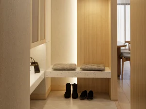 Desain Apartemen Sky House Ruang Keluarga (4)