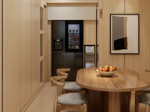 Desain Apartemen Sky House Ruang Keluarga (5)