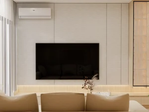 Desain Apartemen Sky House Ruang Keluarga (7)